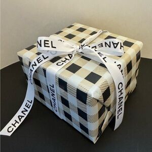 CHANEL logo ribbon 5 Yards